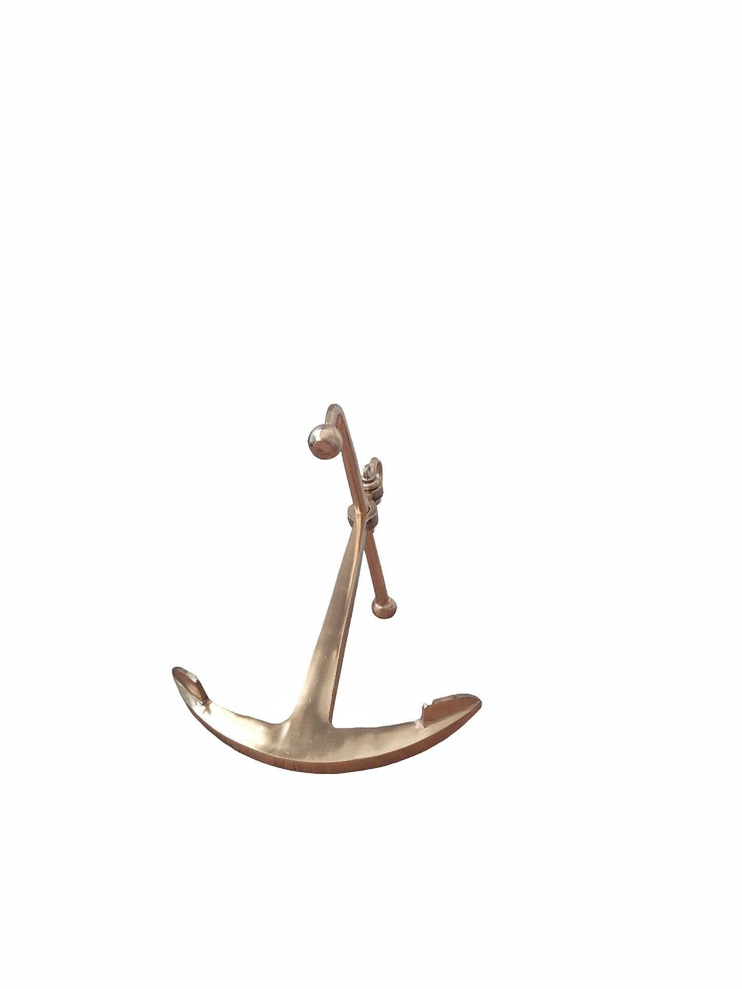 Solid Brass Decorative Boat Anchor – Nautical Home & Office Decor