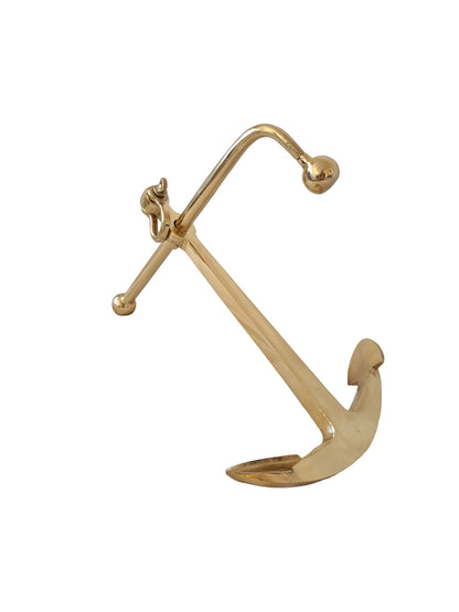 Solid Brass Decorative Boat Anchor – Nautical Home & Office Decor