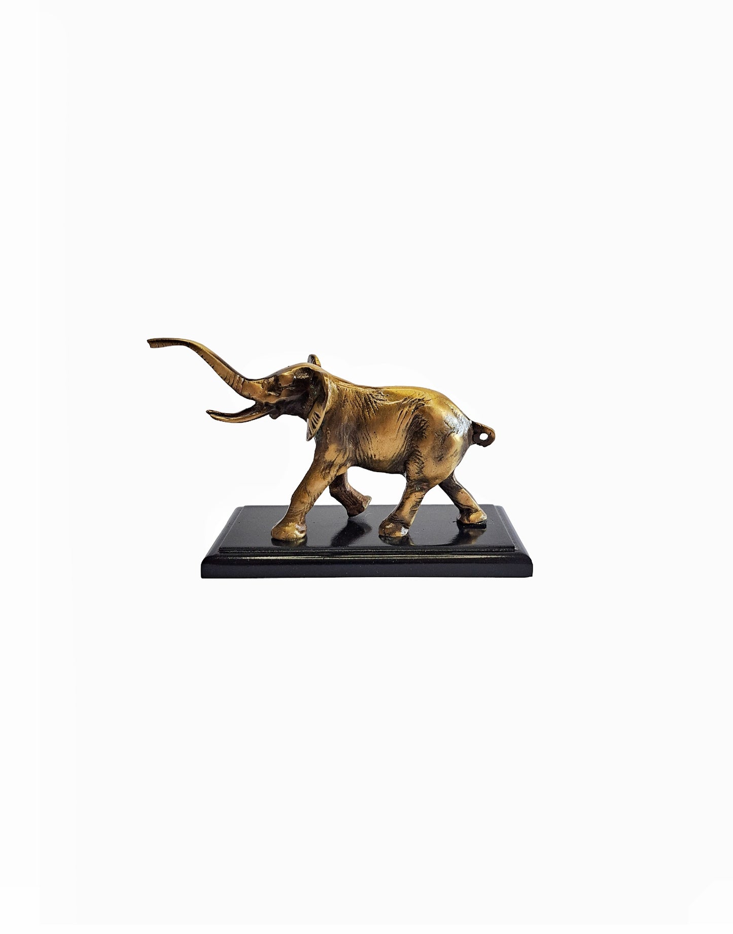 Handcrafted Brass Elephant Statue | Bronze & Gold Finishes