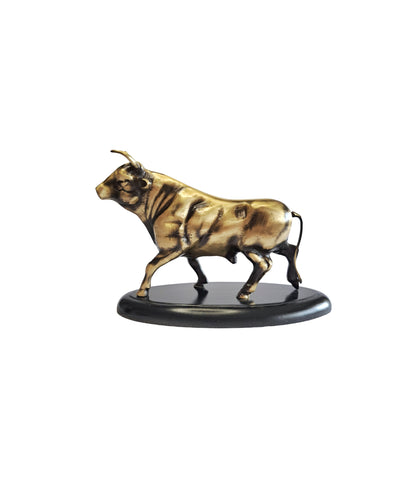 Big Size Brass Bull Statue – Handcrafted Solid Brass Decor