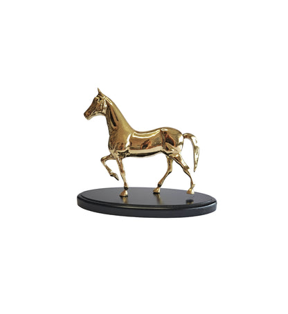 Cast Brass Horse Statue – Handcrafted Home & Office Decor