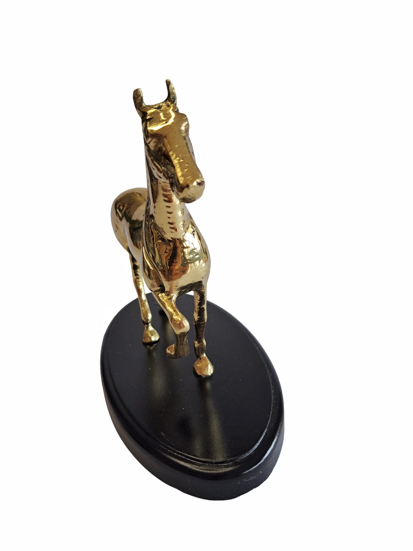 Cast Brass Horse Statue – Handcrafted Home & Office Decor