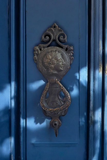 Vintage Brass Door Knocker – Antique Style, Handcrafted Decor