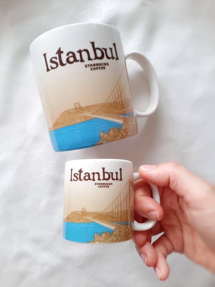 Istanbul Starbucks Coffee Mug Set – Collector’s Series, 89ml & 473ml