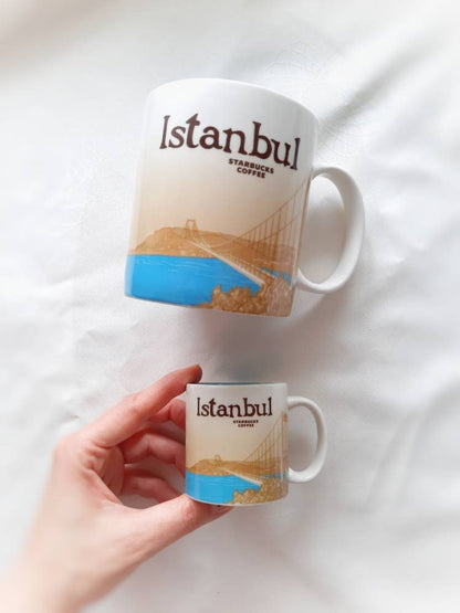 Istanbul Starbucks Coffee Mug Set – Collector’s Series, 89ml & 473ml