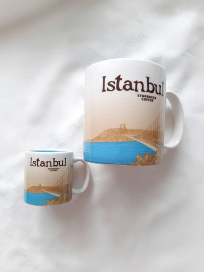 Istanbul Starbucks Coffee Mug Set – Collector’s Series, 89ml & 473ml