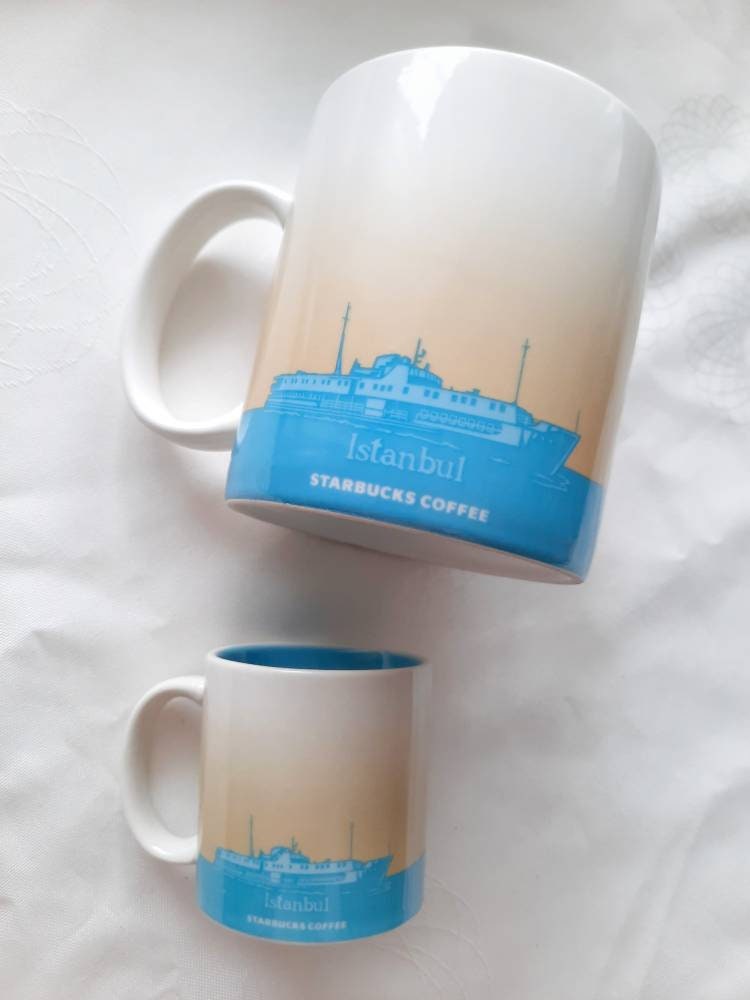 Istanbul Starbucks Coffee Mug Set – Collector’s Series, 89ml & 473ml