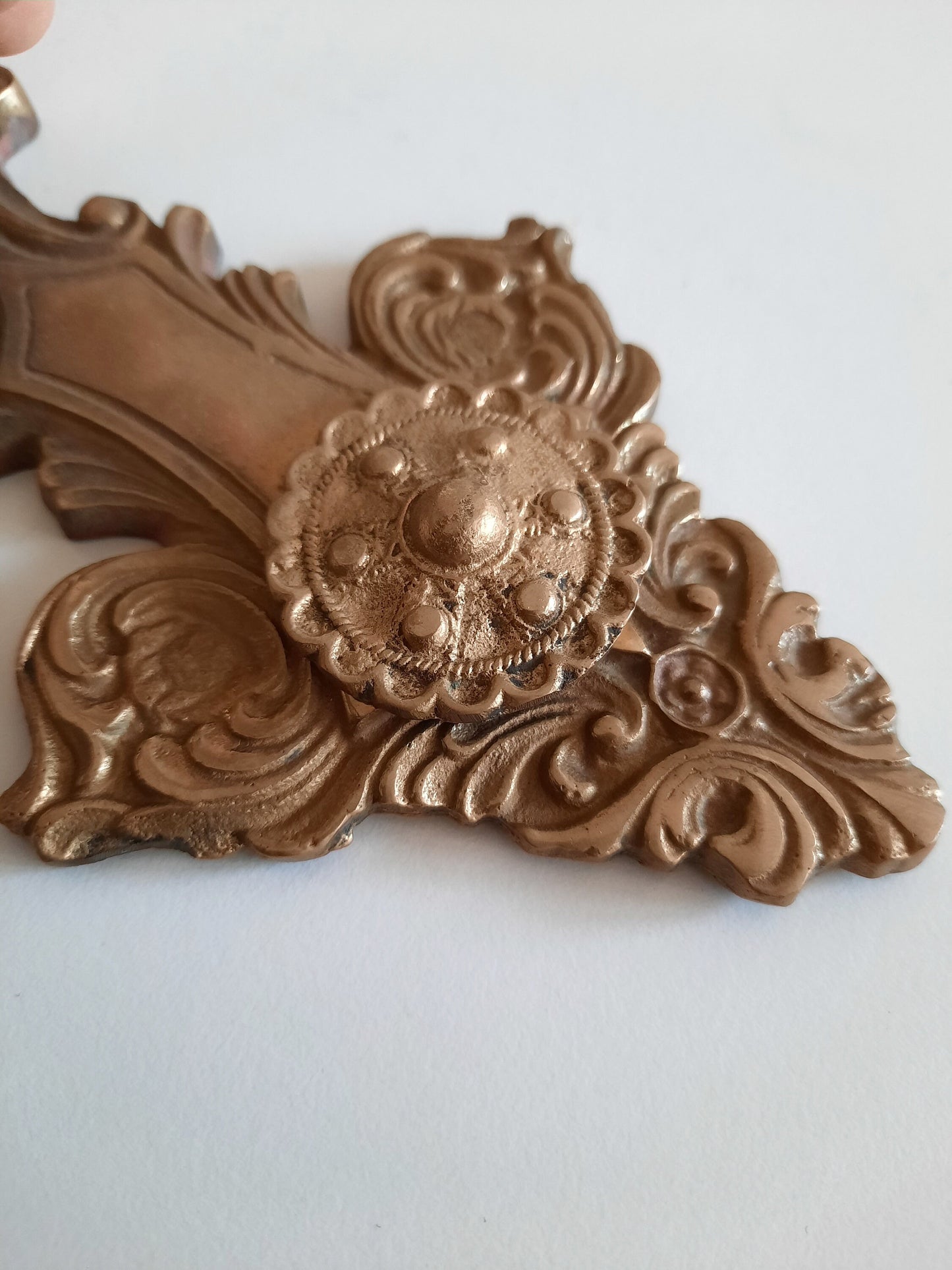 Vintage Brass Hand Door Knocker – Fatima’s Hand Design