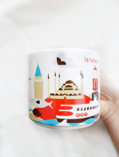 RARE Starbucks "You Are Here" Istanbul & Turkey Mug