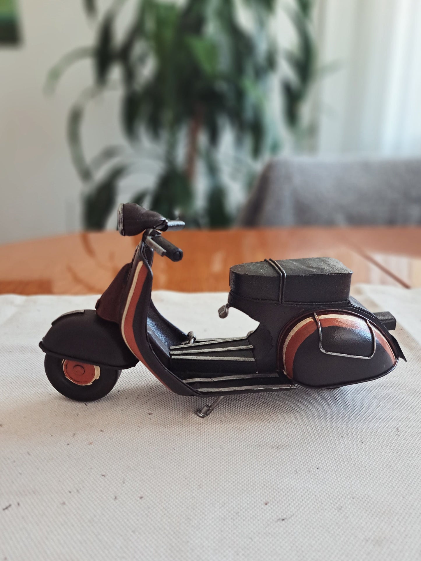 Metal Large Vespa Motorcycle Model