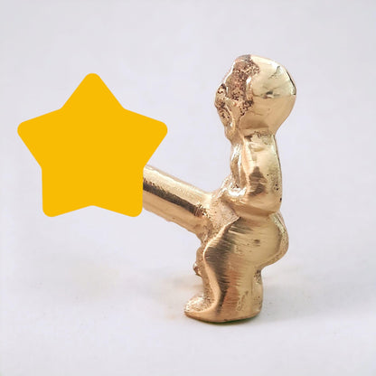 Mythologic Object, Brass Figurine of Priapus, God of Fertility